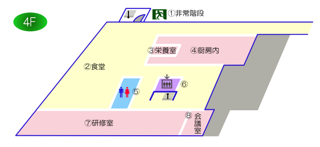 施設4階案内図